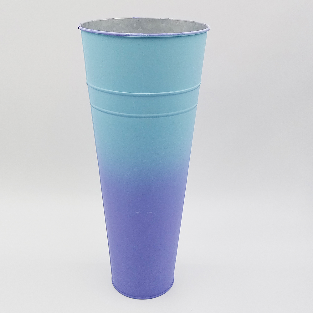 Gradient Blue-Purple Tall Vase
