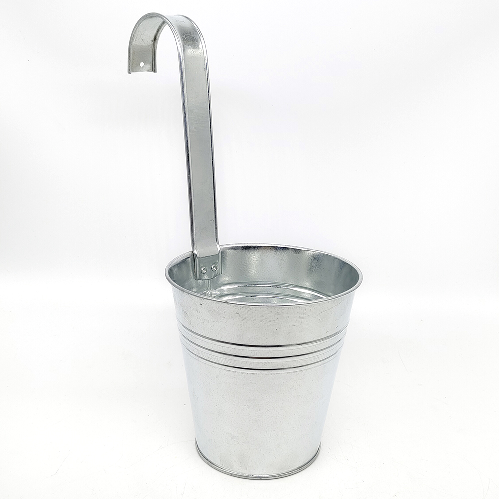 Silver Hook Flower Pot